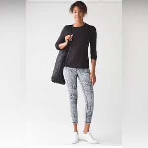 Lululemon Luxtreme Paisley Crop Leggings